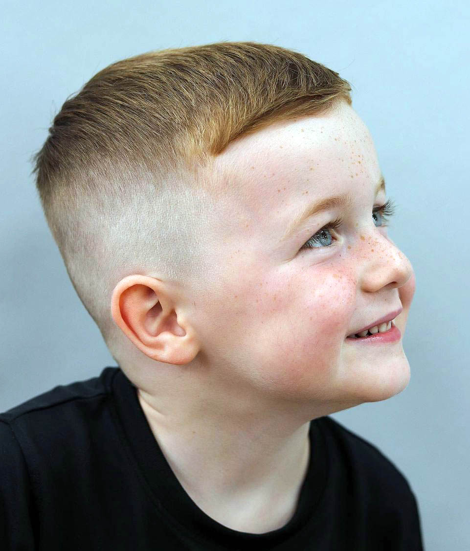 Short High Fade With Textured Crop Short High Fade With Textured Crop — Winter Haircuts for Boys