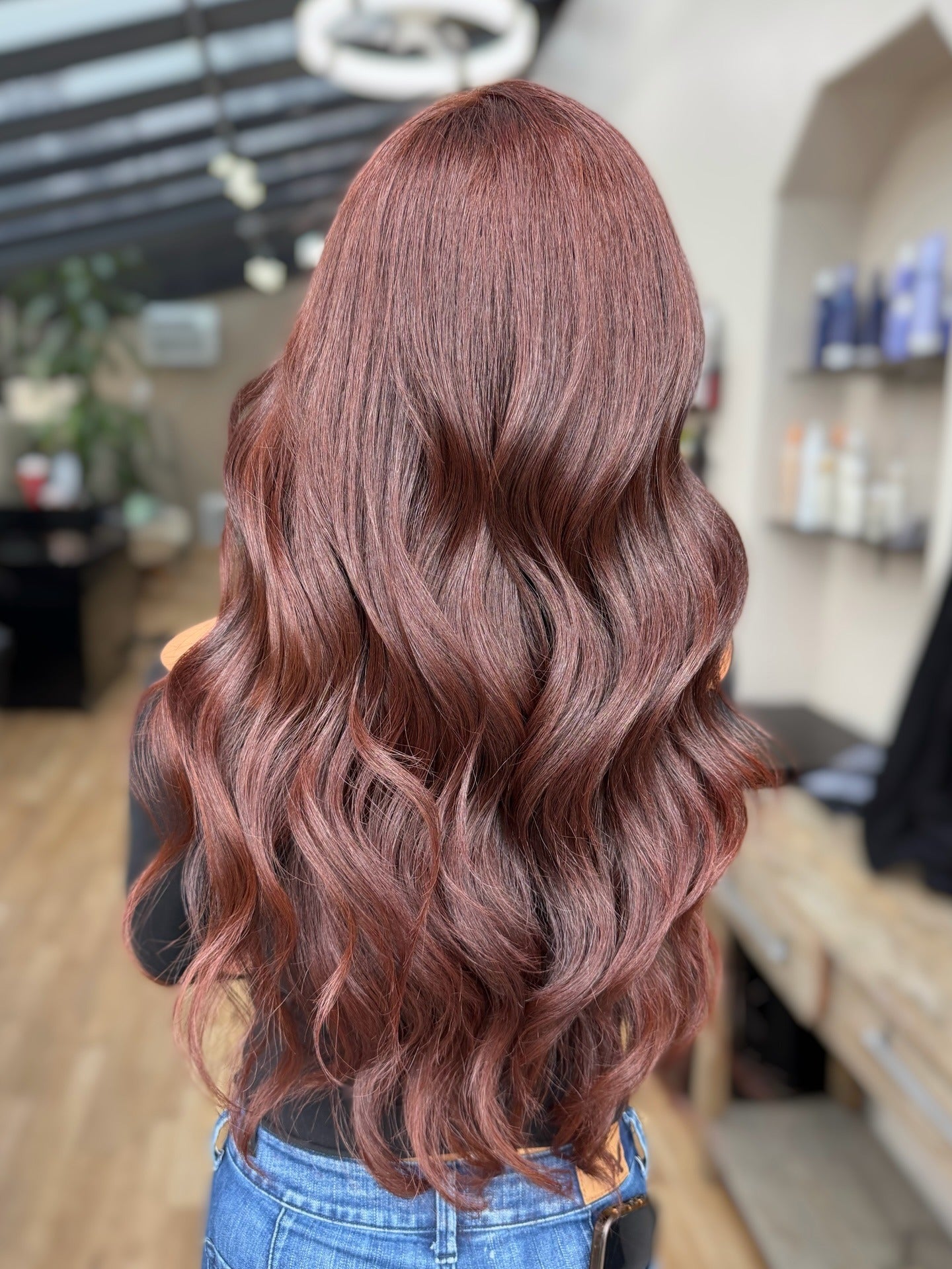 Uniform Deep Mahogany with Subtle Red Uniform Deep Mahogany with Subtle Red — Mahogany Hair Color