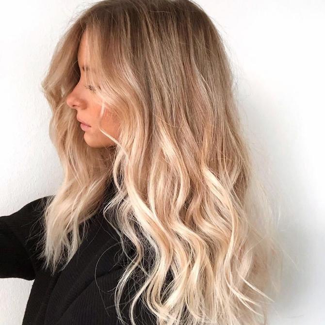 Mid-Back Luminous Ash Blonde With Highlights Mid-Back Luminous Ash Blonde With Highlights — Low Maintenance Winter Hair Colors