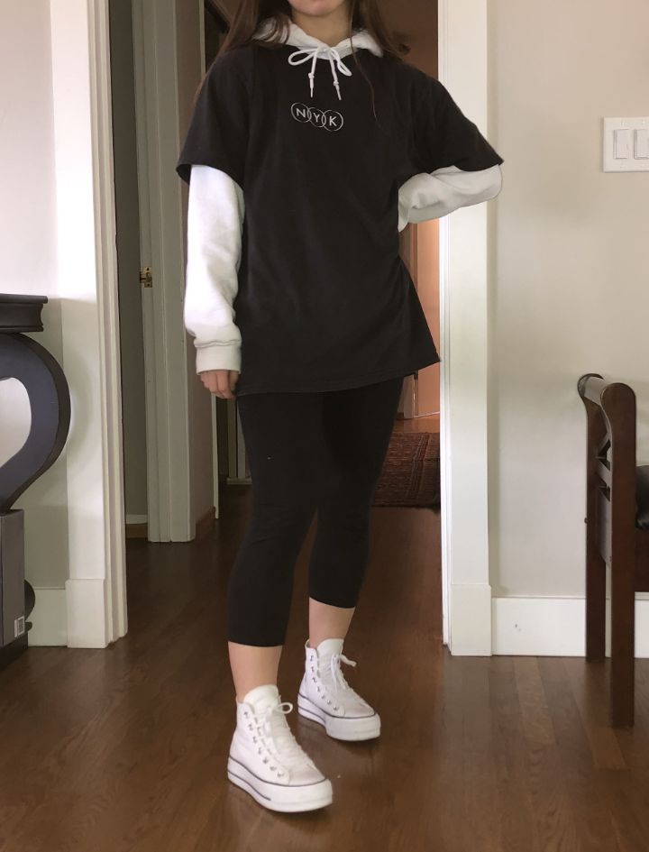 Layered Tees Over Hoodie: Streetwear Influence — Hoodie Outfits