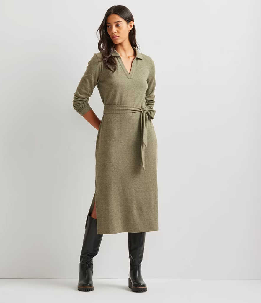 Cream Turtleneck Mini Dress with Draped Camel Coat Cream Turtleneck Mini Dress with Draped Camel Coat — Winter Dress Outfits