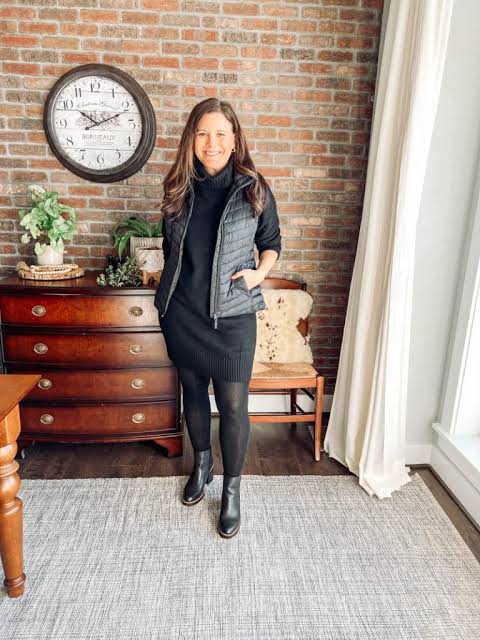 Outfit Idea — Puffer Vest Outfits