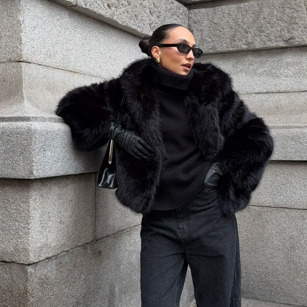 Faux Fur Coat Outfits