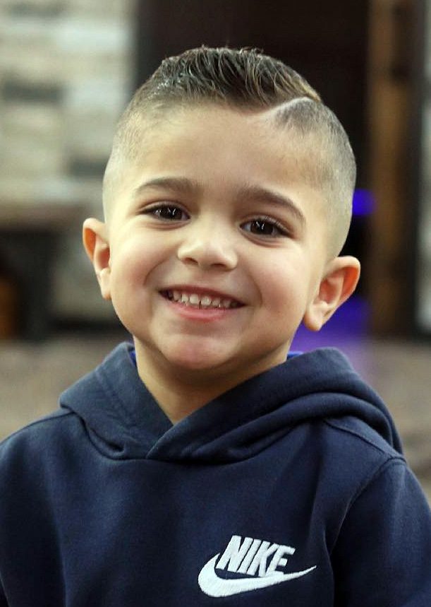 Dark Brown Fade With Textured Swept Top Dark Brown Fade With Textured Swept Top — Winter Haircuts for Boys