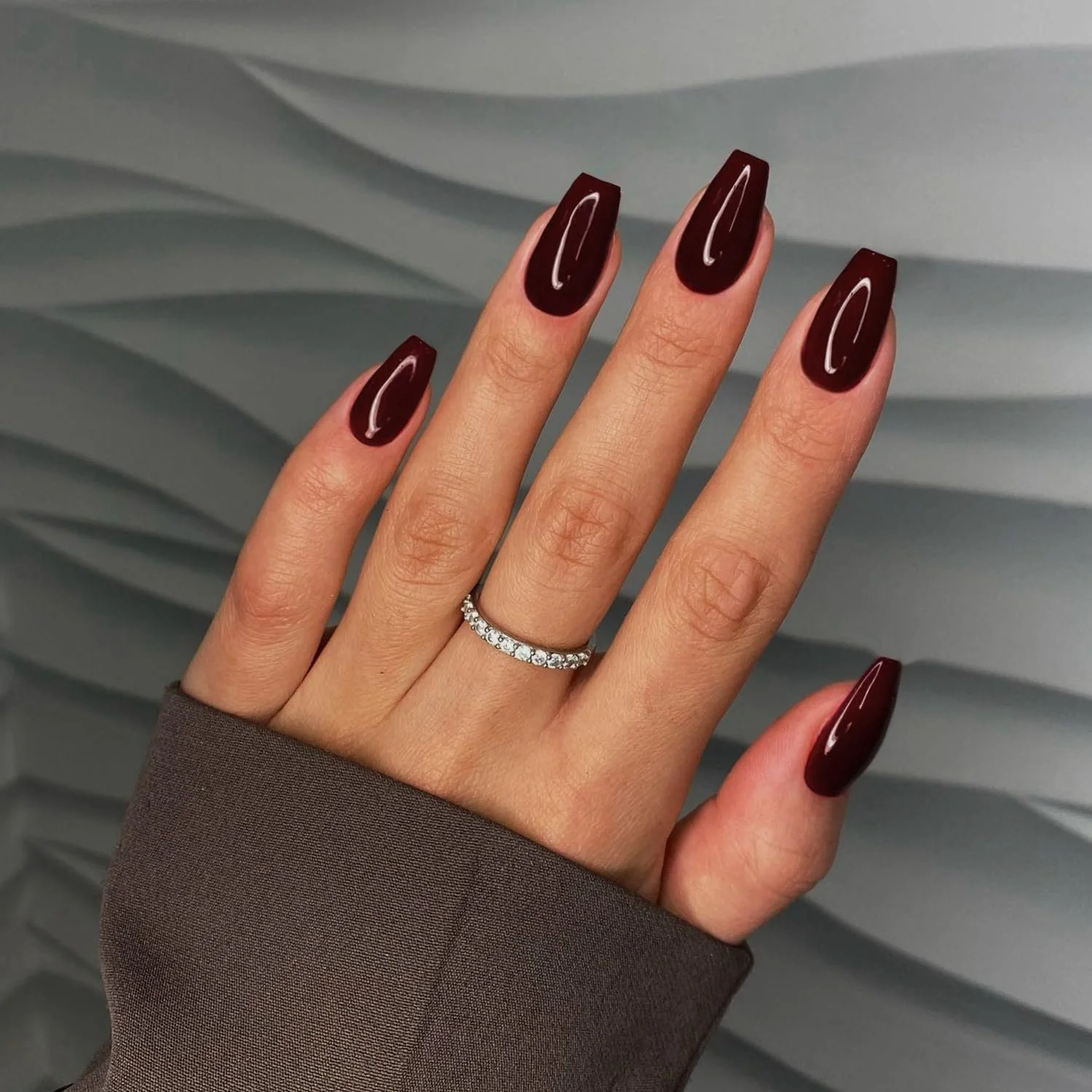 Solid Color Visual Idea Solid Color Visual Idea — Winter Nail Colors
