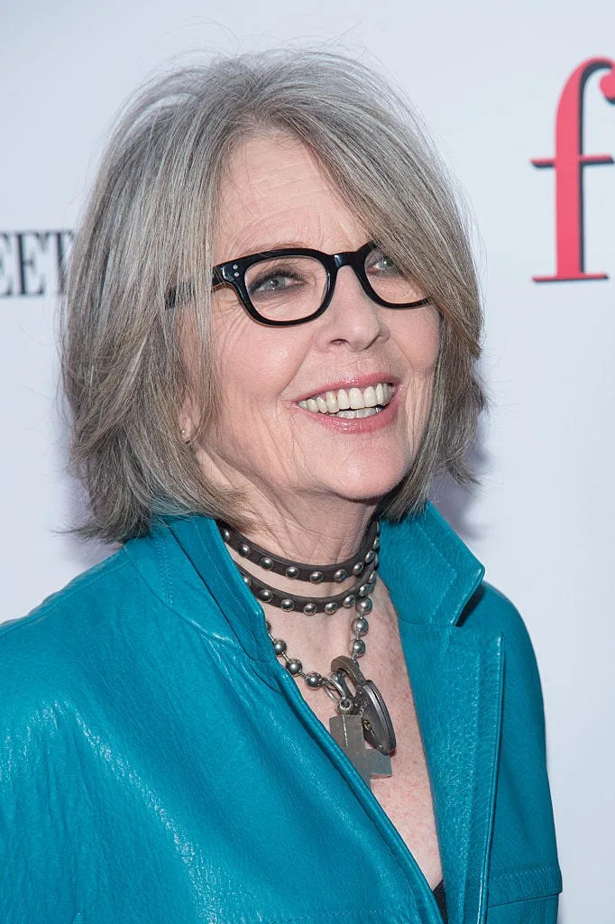Layered Bob With Grey-Blonde Blend Layered Bob With Grey-Blonde Blend — Winter Haircuts for Women Over 70