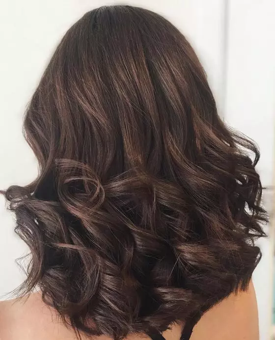 Mahogany With Subtle Red Undertones Collarbone Mahogany with Subtle Red Mahogany With Subtle Red Undertones Collarbone Mahogany with Subtle Red — Mahogany Hair Color