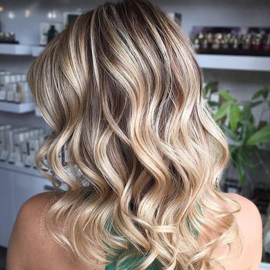 Collarbone Dark Blonde With Lighter Lowlights — Lowlights for Blonde Hair