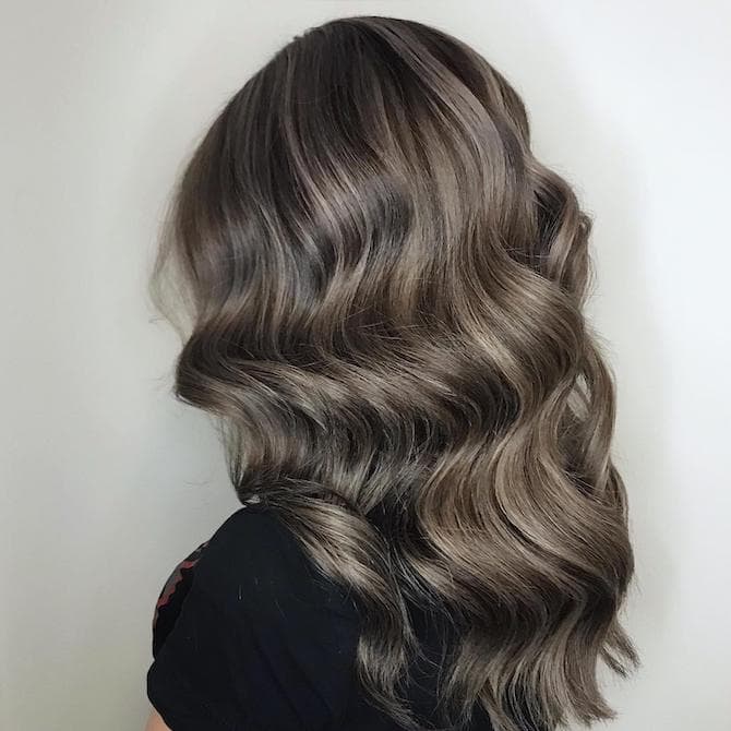 Ash Brown With Blonde Highlights — Winter Hair Colors for Women Over 60