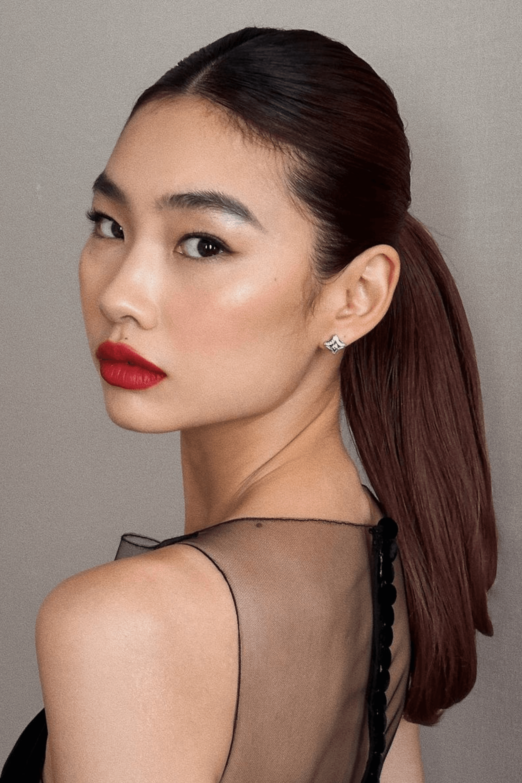 Mid-Back Chocolate Brown With Auburn Highlights — Dark Winter Hair Colors