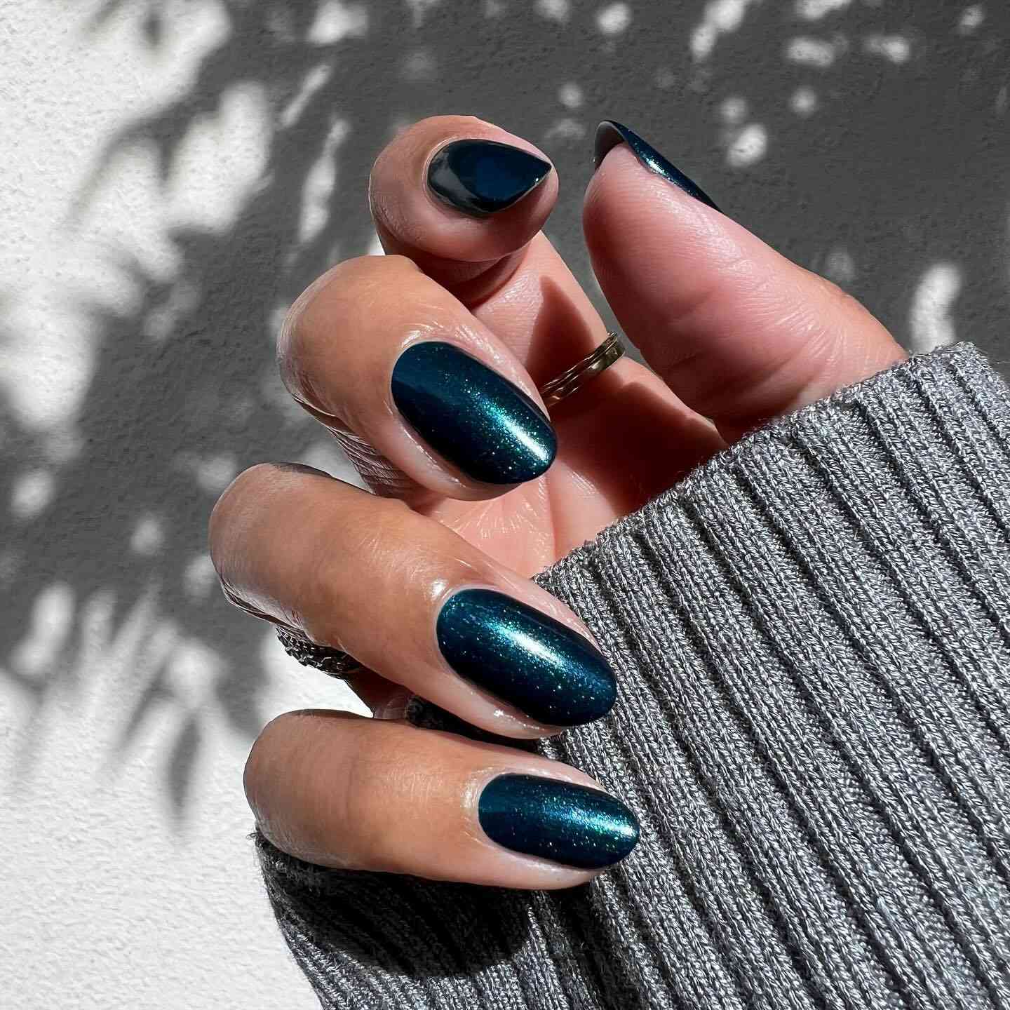 Winter's 9 Biggest Nail Trends: Jewel Tones and Frosted Neutrals