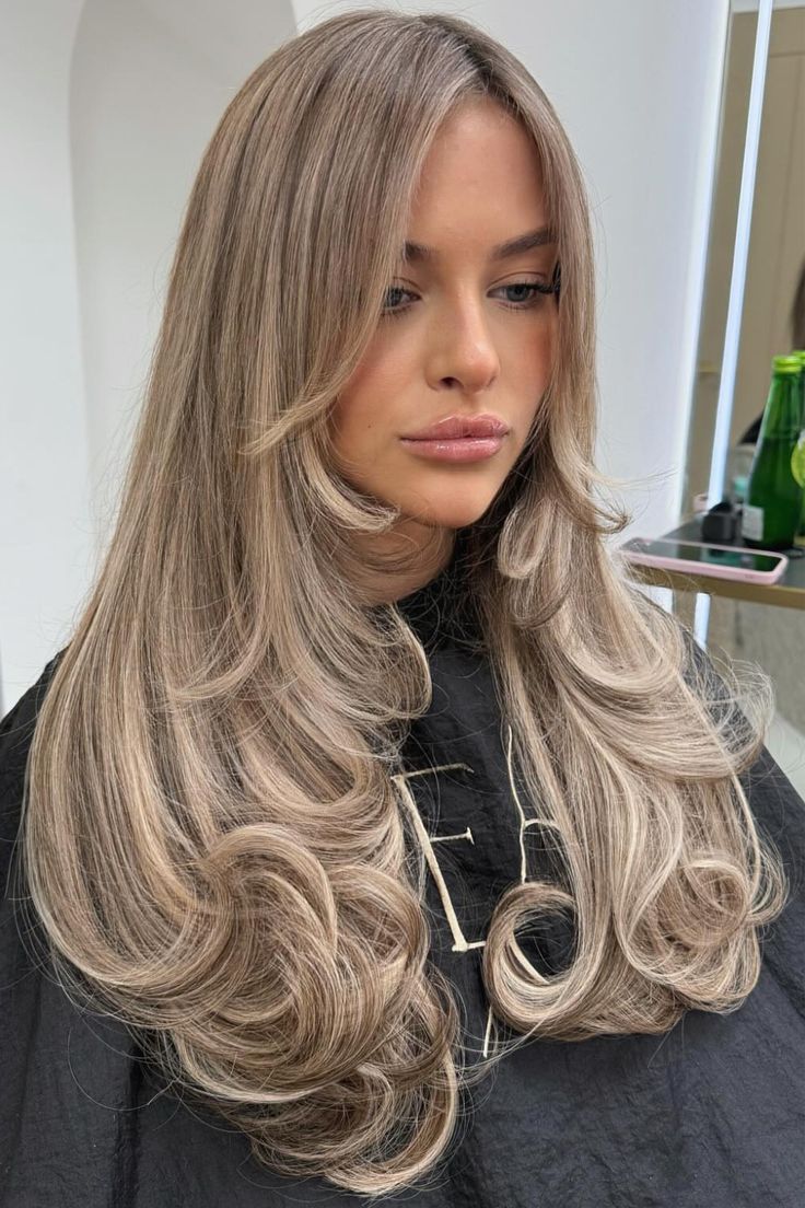 Cool Ash Blonde With Beige Undertones Cool Ash Blonde With Beige Undertones — Low Maintenance Winter Hair Colors