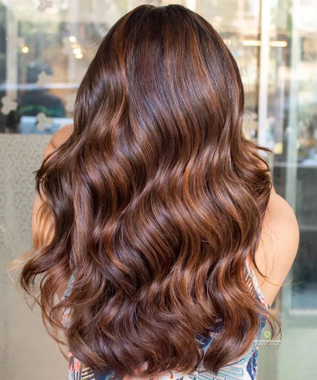Chestnut With Copper & Auburn Dimension — Chestnut Brown Hair