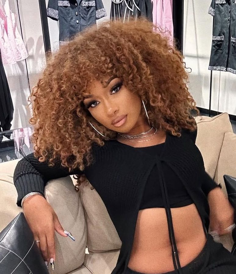 Medium Brown With Caramel Highlights — Winter Hair Colors for Curly Hair