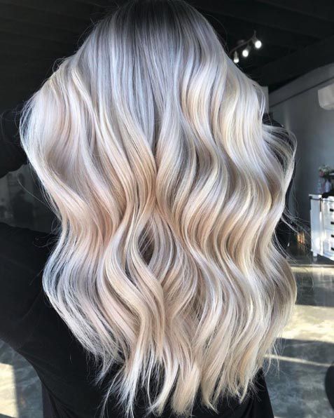 Extreme Icy Platinum Blonde — Cool Winter Hair Colors