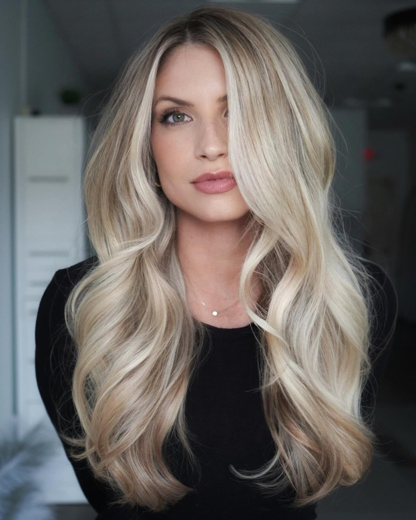 Cool Ash Blonde With Subtle Highlights Cool Ash Blonde With Subtle Highlights — True Winter Hair Color