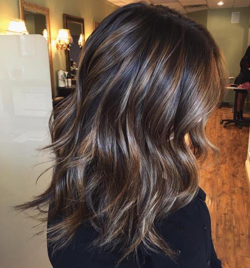 Espresso With Dimensional Highlights Espresso With Dimensional Highlights — Espresso Brown Hair