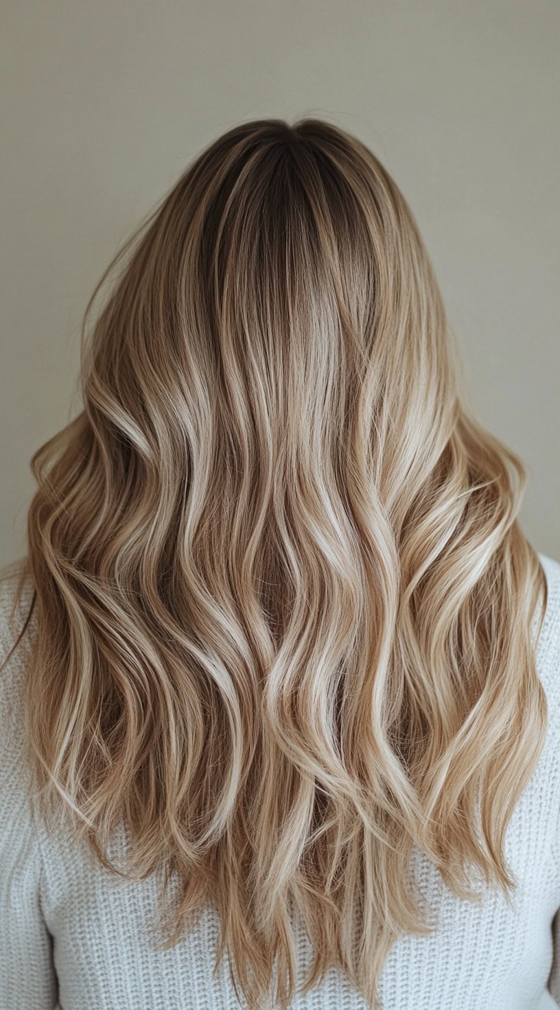 Light Blonde Base With Platinum Highlights — Winter Highlights