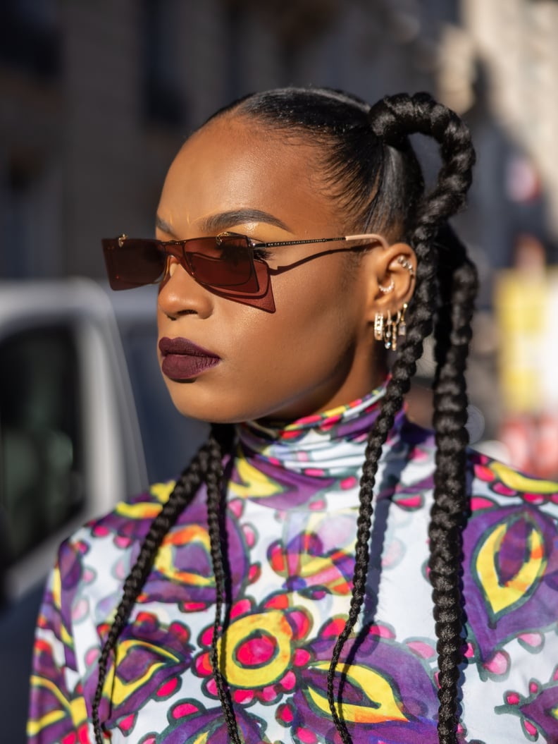 Sleek Dark Brown Bob With Caramel — Winter Hair Colors for Black Women