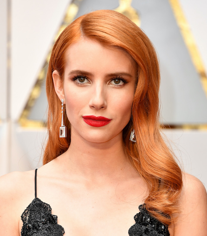 Bright Copper Vintage Waves Bright Copper Vintage Waves — Winter Copper Hair Color