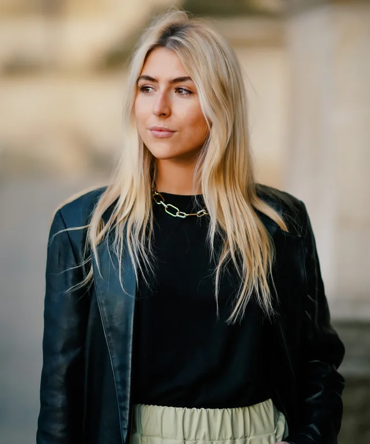 Cool Ash Blonde, Fine and Textured Cool Ash Blonde, Fine and Textured — Winter Hair Colors for Blondes