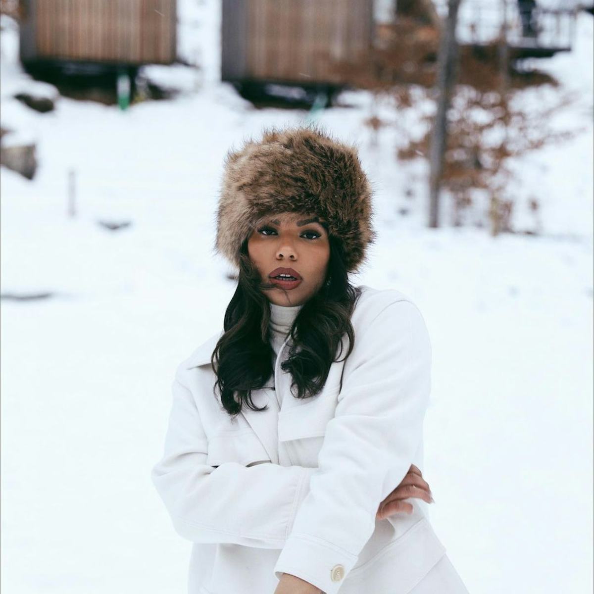 Outfit Idea — Fur Hat Outfits