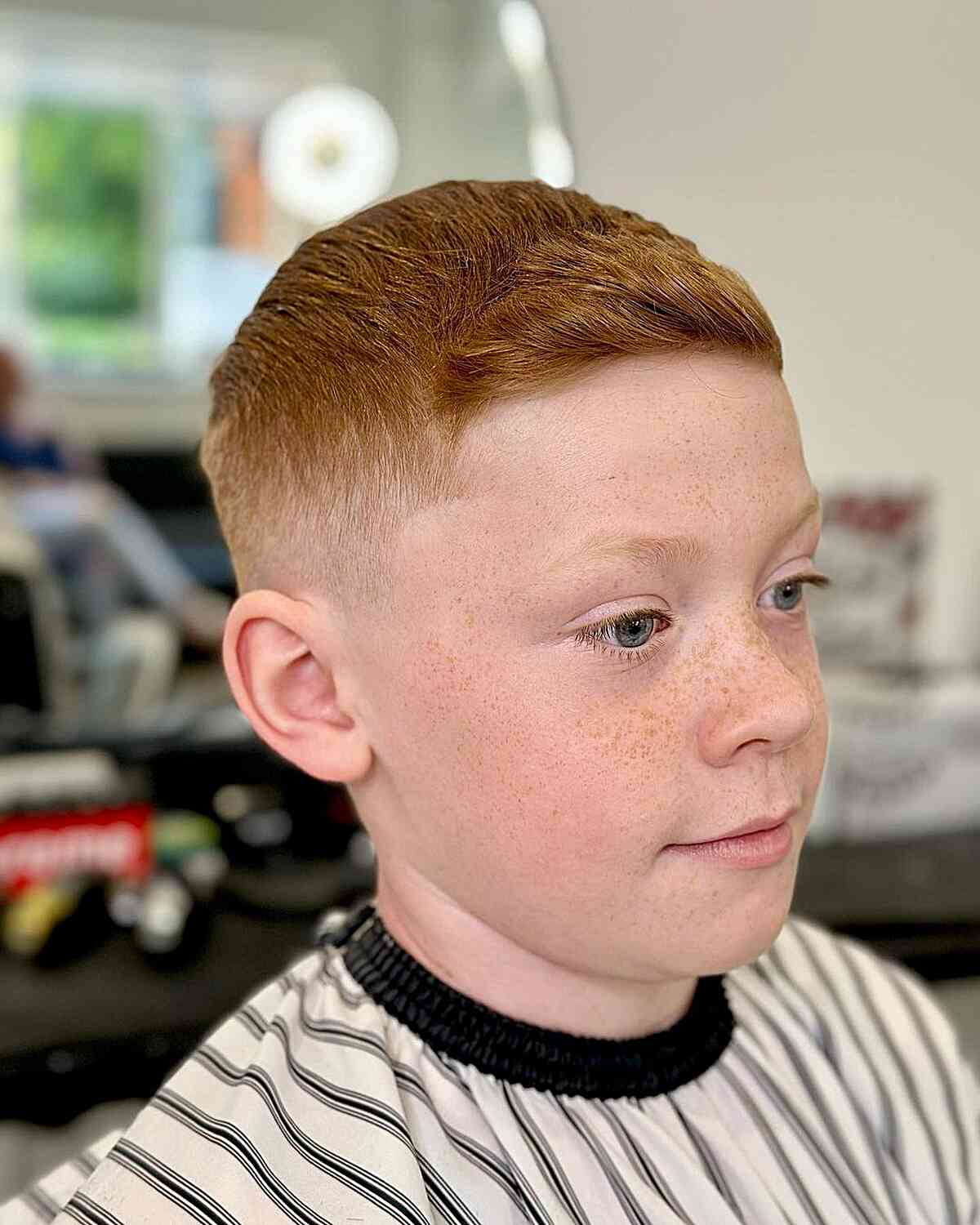 Very Short Buzz Cut With Clean Fade Very Short Buzz Cut With Clean Fade — Winter Haircuts for Boys