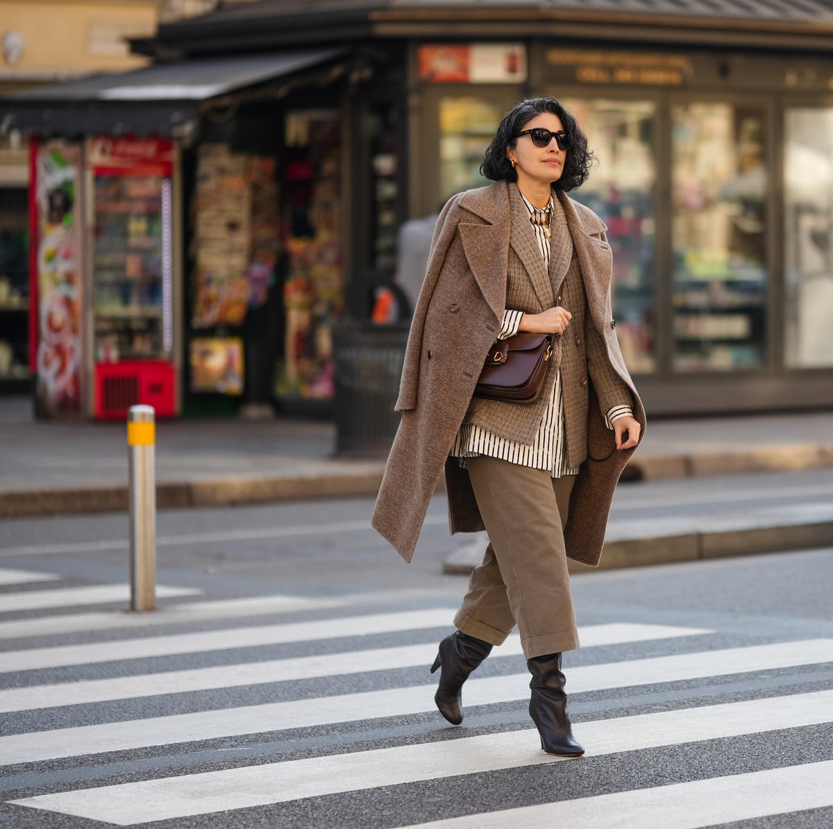 Sophisticated Layered Tailoring — Preppy Winter Outfits