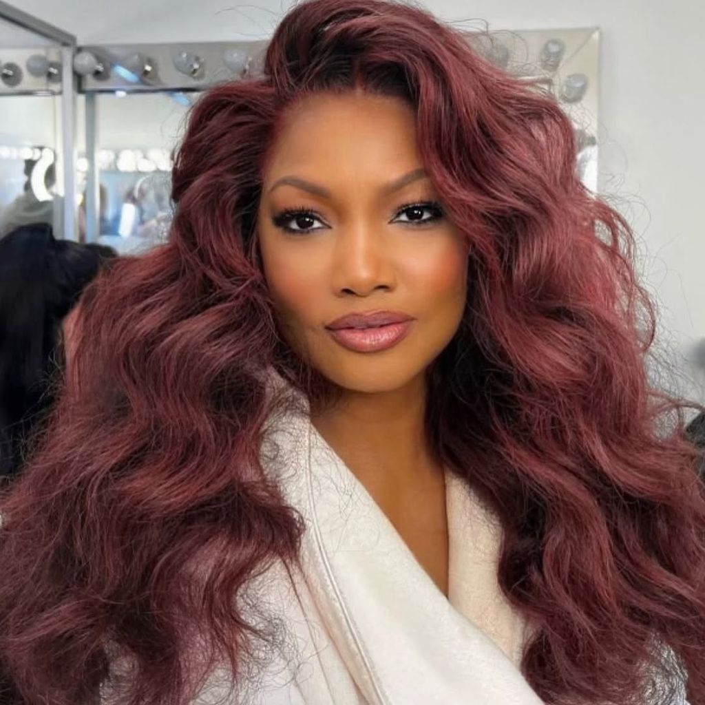 Warm Red Blowout With Curtain Bangs Warm Red Blowout With Curtain Bangs — Winter Red Hair Colors