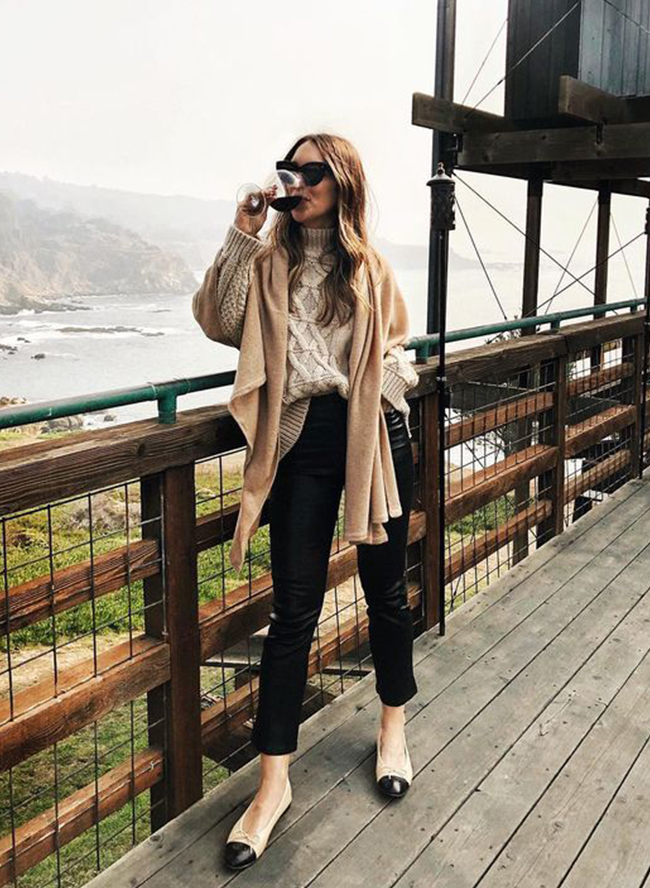 Brown Trench Coat Over Olive Cardigan and Dark Jeans Brown Trench Coat Over Olive Cardigan and Dark Jeans — Cute Winter Outfits