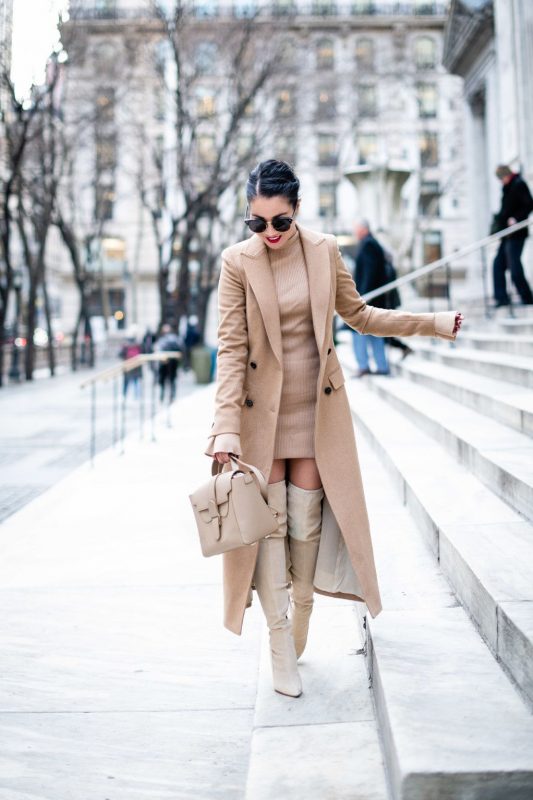 Monochromatic Camel and Beige for City Elegance Monochromatic Camel and Beige for City Elegance — Winter Outfits