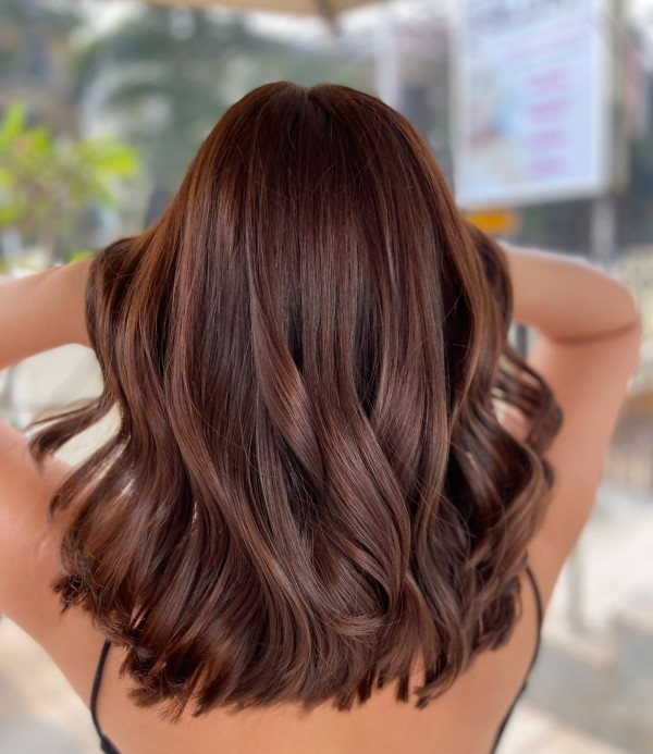 Medium Chestnut With Reddish Undertones — Chestnut Brown Hair
