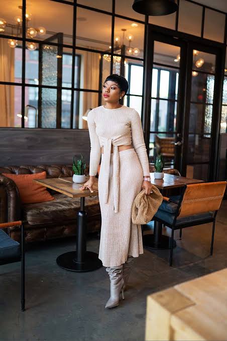 Black Turtleneck Maxi Dress with High Slit Black Turtleneck Maxi Dress with High Slit — Winter Date Night Outfits