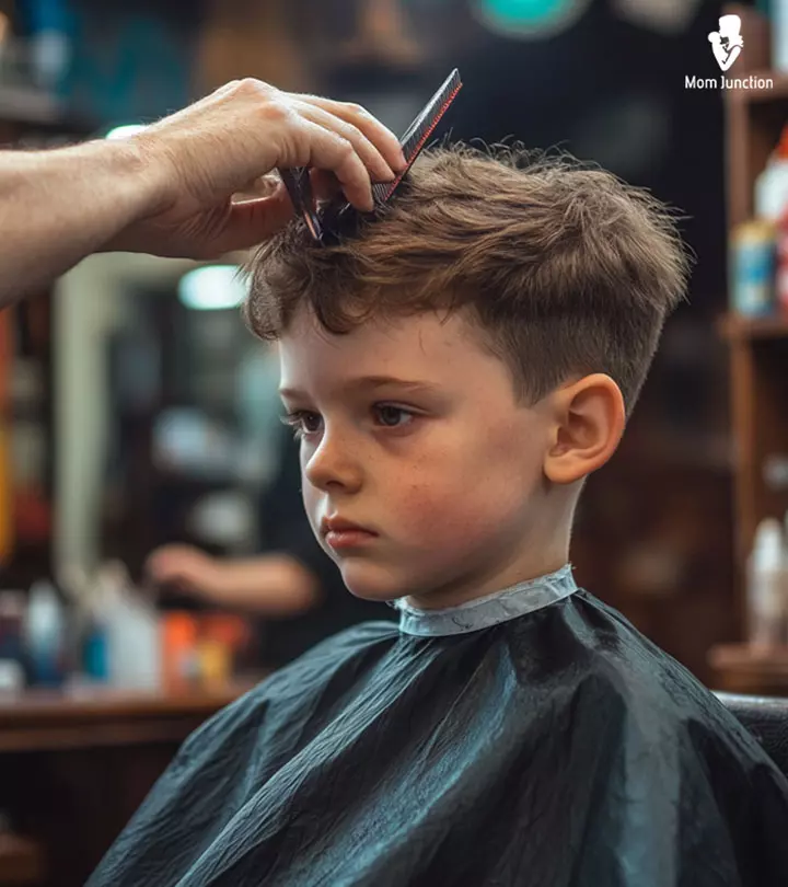 Taper Fade With Textured Top Taper Fade With Textured Top — Winter Haircuts for Boys
