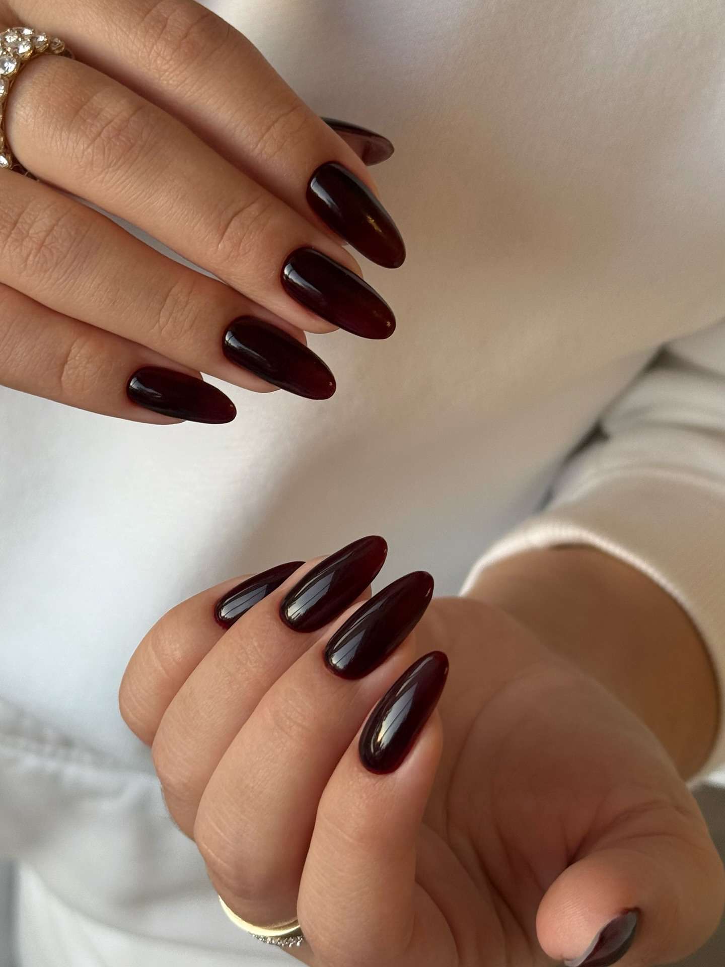 5 Dark Winter Nail Colors for a Moody Manicure, From Pitch Black to Dark Cherry