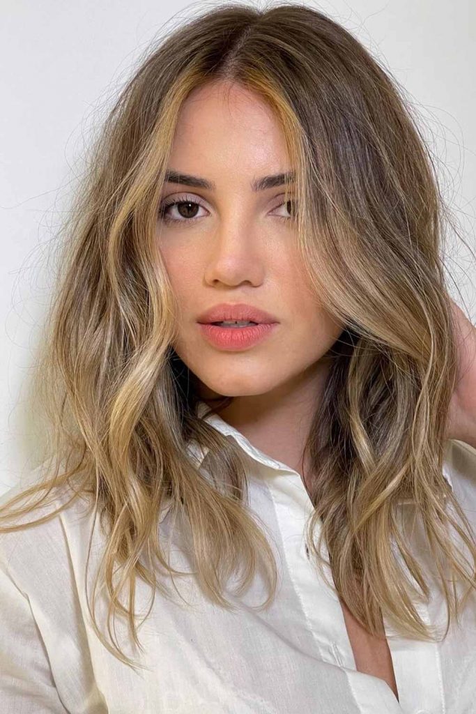 Collarbone Layers With Balayage Collarbone Layers With Balayage — Winter Haircuts for Thin Hair