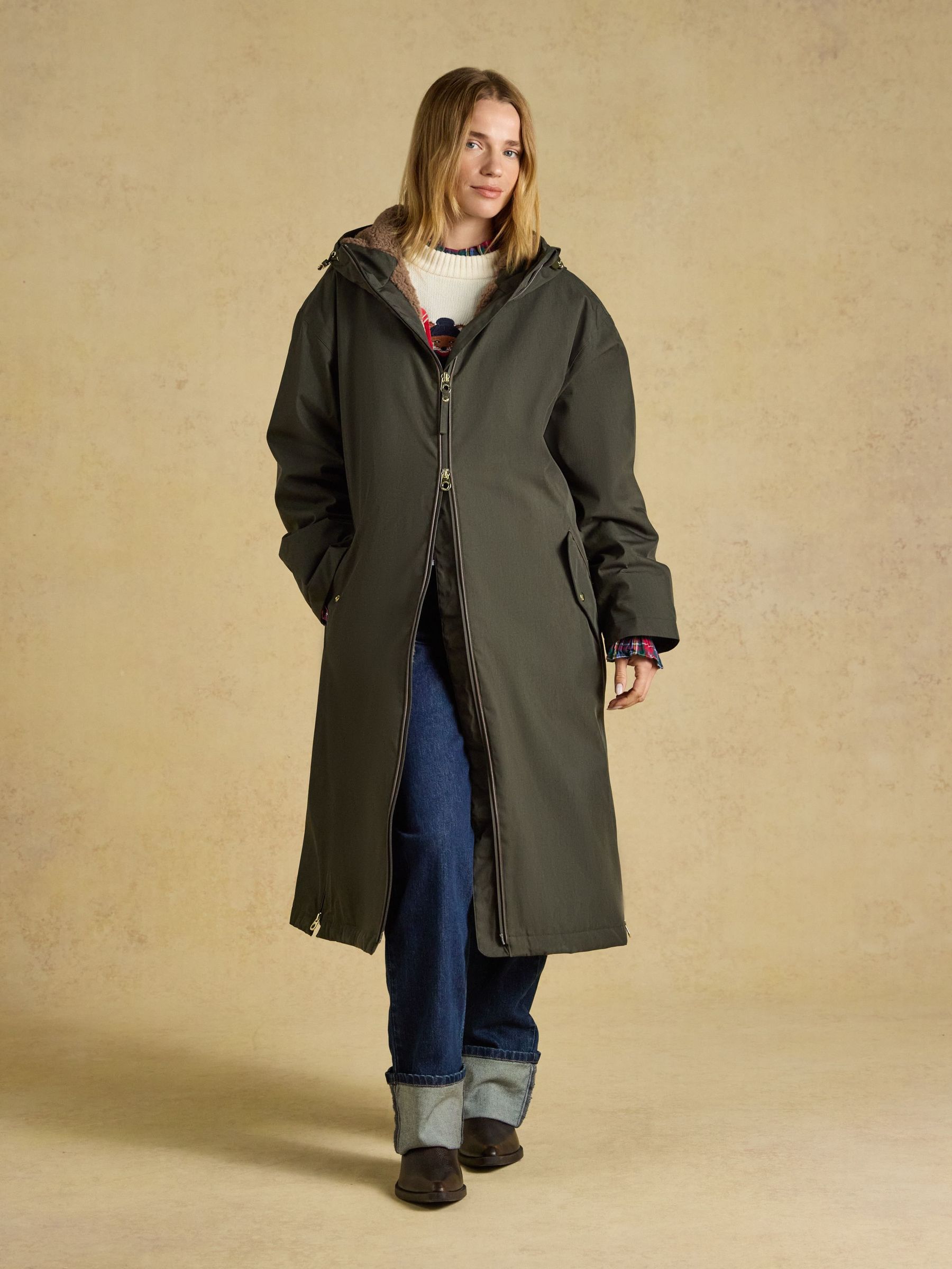 Oversized Olive Green Parka for Outdoor Adventures — Winter Coats for Women