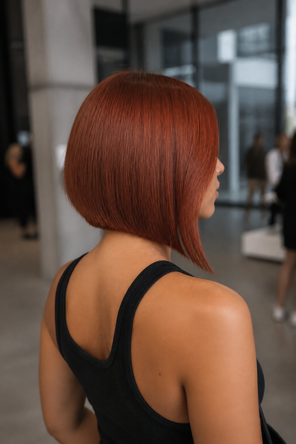 The Blunt Cut Asymmetrical Bob The Blunt Cut Asymmetrical Bob — trendy haircuts for women