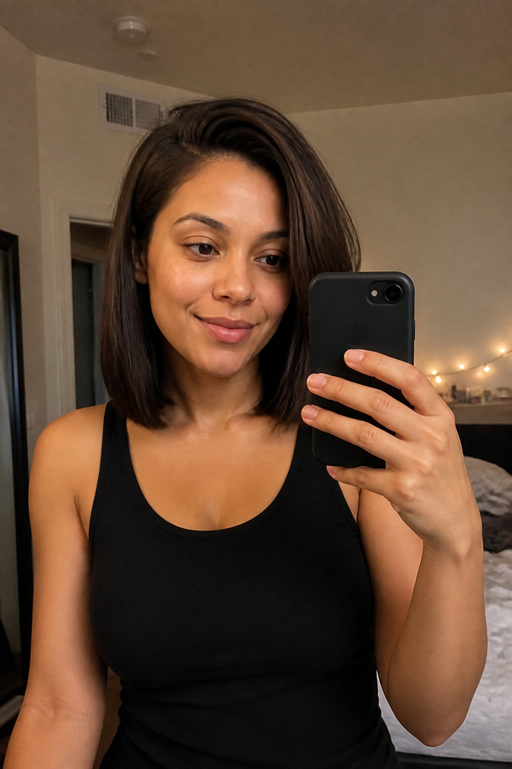 The Blunt Lob With a Deep Side Part The Blunt Lob With a Deep Side Part — trendy haircuts for women