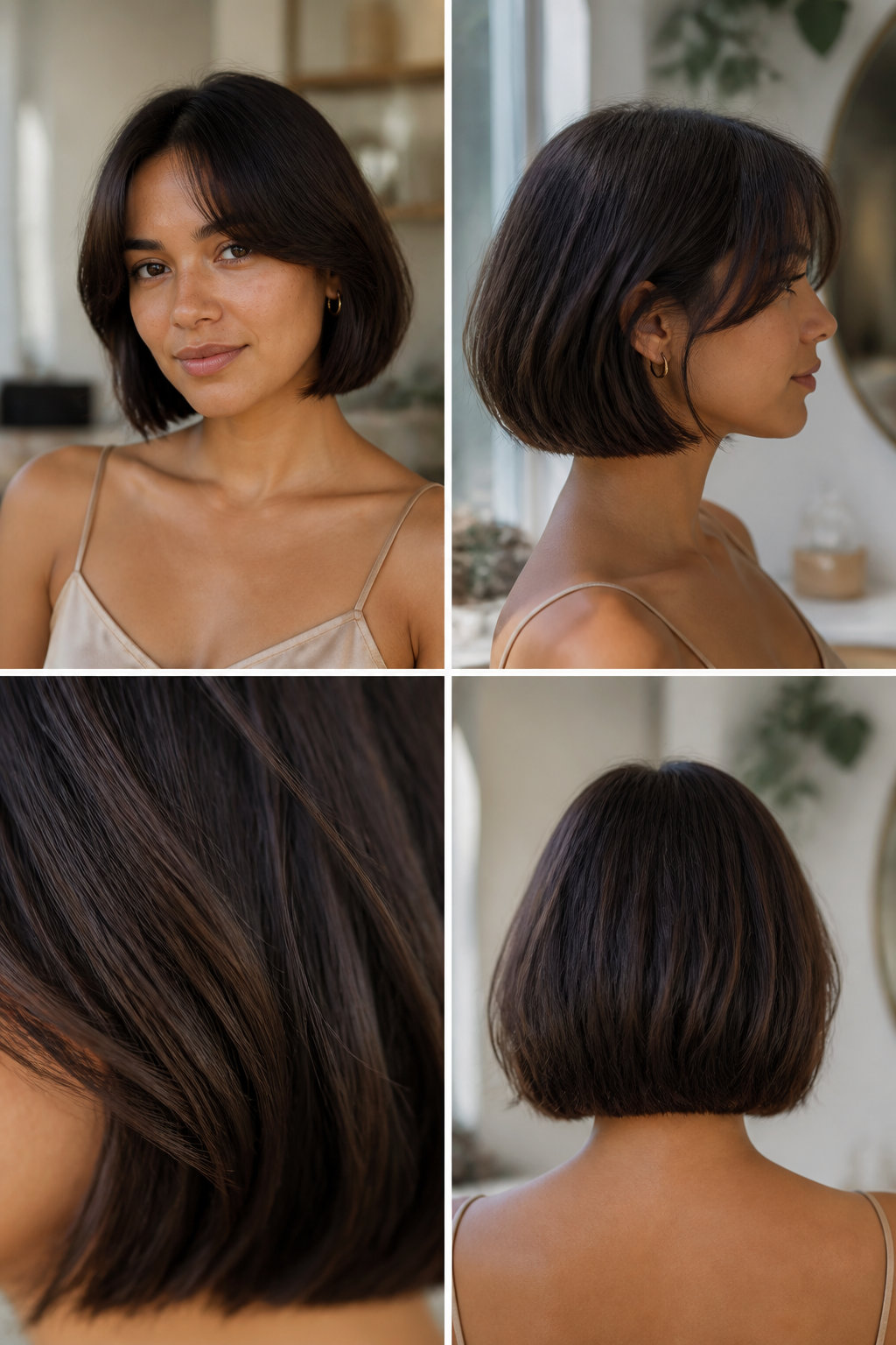 Modern Curtain Bangs for a Soft Frame Modern Curtain Bangs for a Soft Frame — trendy haircuts for women