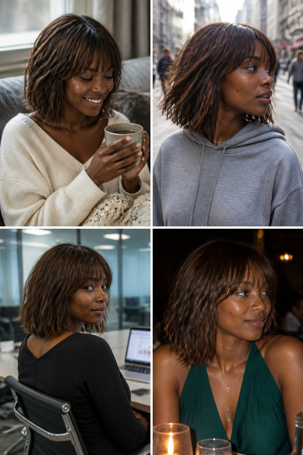 The Textured Collarbone Shag: Effortless Layers The Textured Collarbone Shag: Effortless Layers — trendy haircuts for women