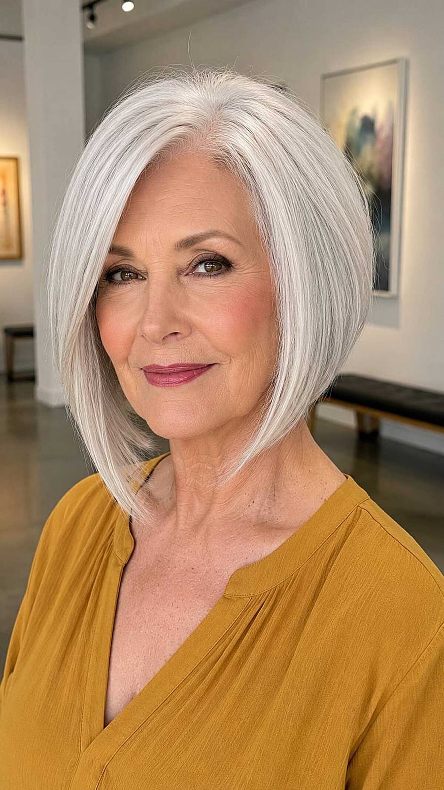 25 Lovely A-Line Bob Haircuts for Grandmas That Take Years Off Your Look