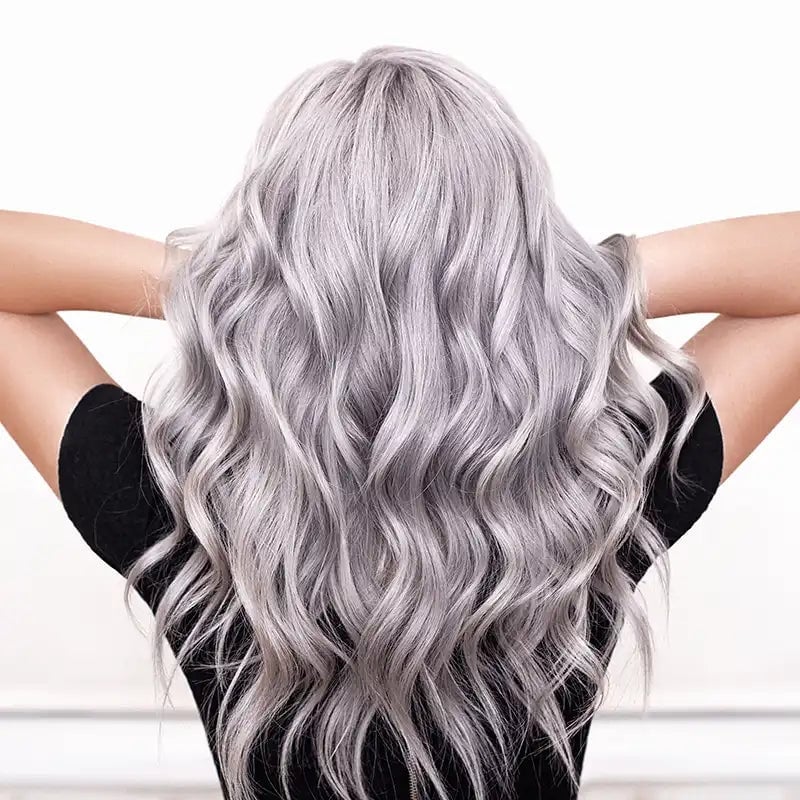 Mid-Back Consistent Ash Blonde