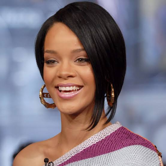 Sleek Dark Brown Asymmetrical Bob