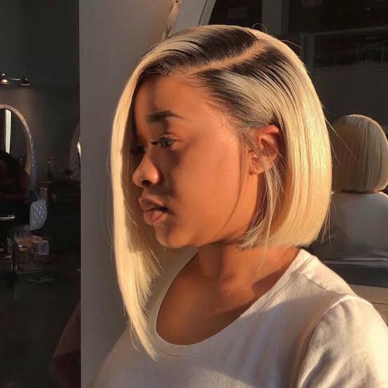 Thick Wavy Black Bob With Strong Asymmetry — Asymmetrical Bob