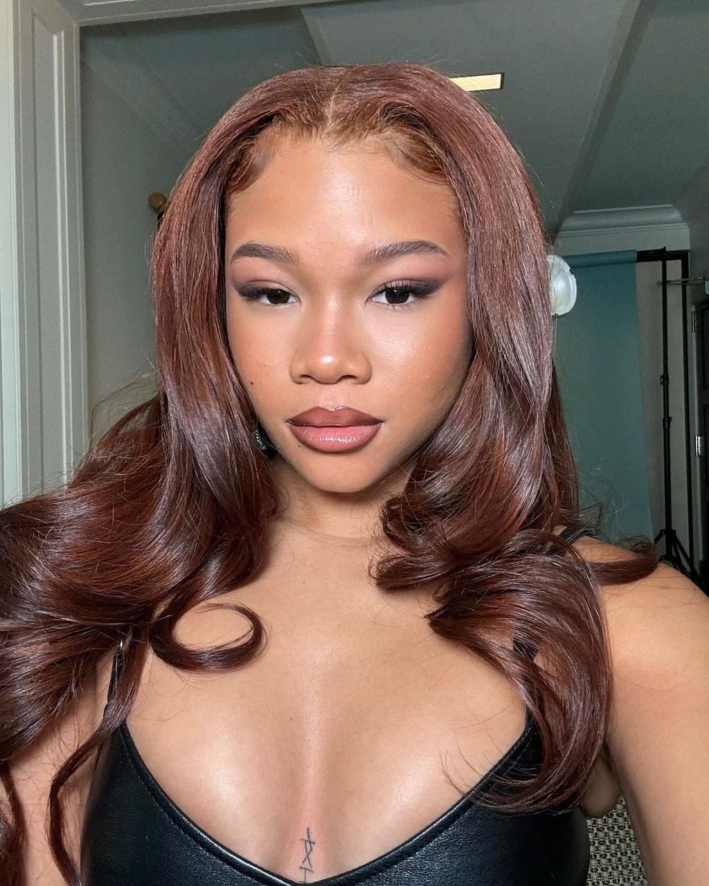 Medium Auburn With Subtle Lighter Strands — Auburn Hair