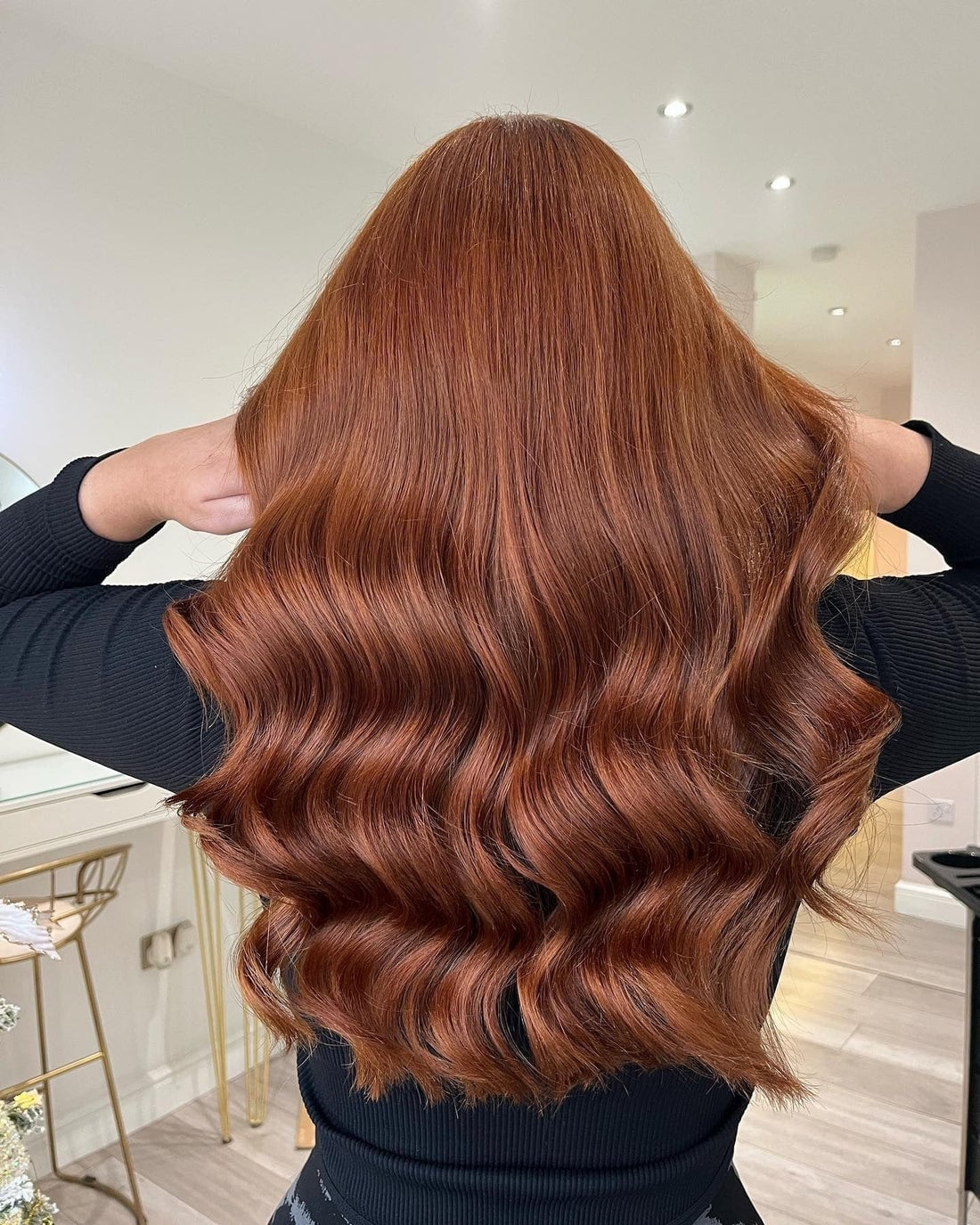 Deep Auburn With Warm Undertones, Mid-Back — Auburn Hair