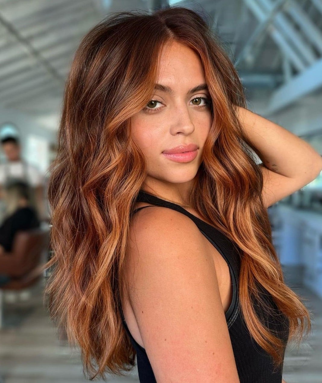 Warm Auburn With Lighter Highlights — Auburn Hair