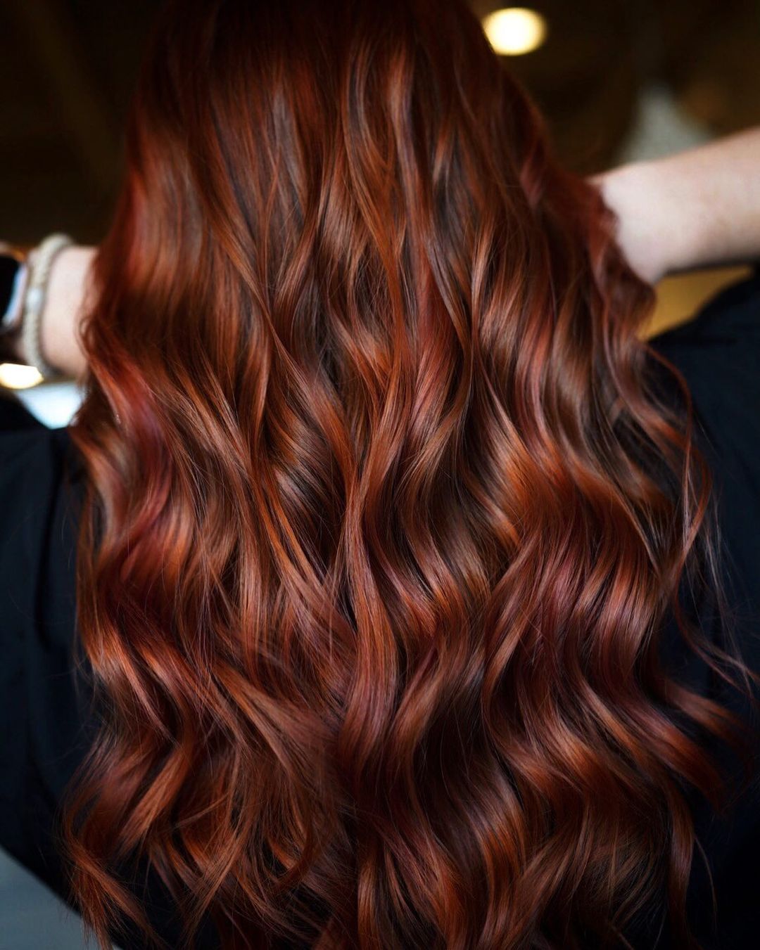 Deep Auburn With Copper And Red Tones — Auburn Hair
