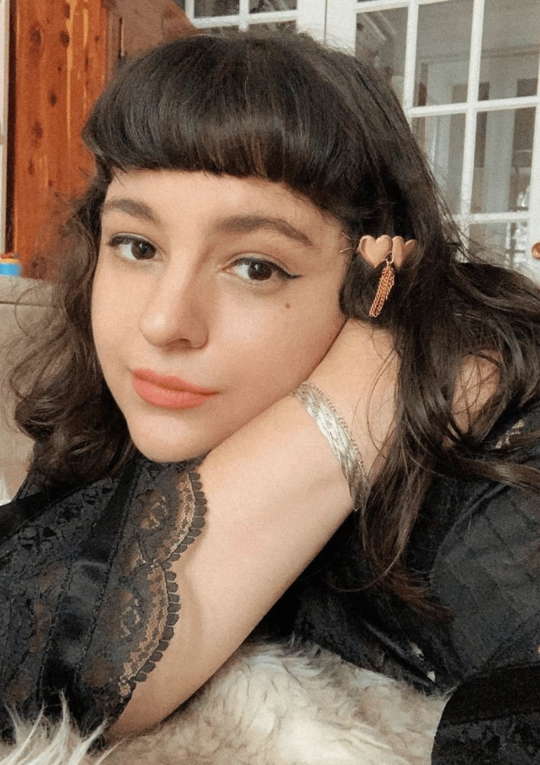 Dark Brown Bob With Choppy Baby Bangs